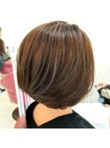 30代40代50代◆大人カッコイイ◇小顔/ボブ/前下がり/くびれ/丸み