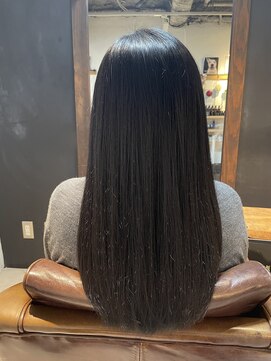 リクラウドヘアアパートメント(re:cloud hair apartment) ツヤ髪酸熱ロングスタイル