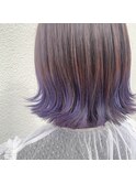 【favori 自由が丘】グラデーション×ライラックカラー