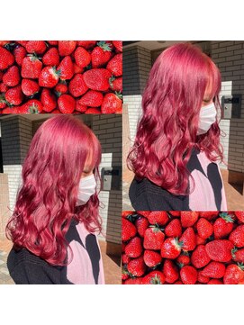 シェリエ(Cherie) チェリーレッド/赤髪/レッドカラー/ワインレッド/ボルドーカラー