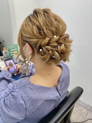Hair Salon for D ×　パーティーヘア
