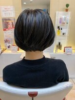 クオリス 上福岡店(QUALIS)&nbsp;ショートボブ/ショートカット/髪質改善/美髪エステ/丸み/黒髪