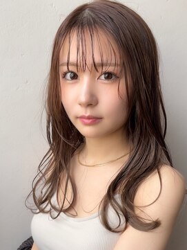 ディコ(Dico) ヌーディーベージュ×濡れ髪うるツヤロング【Dico 上原】