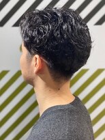 バーバーバー 四谷(BARBER-BAR)&nbsp;大人カッコいい30代40代50代以上ナチュラルパーマスタイル