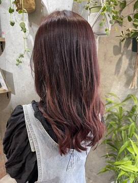 マノハル(MANOHARU) グラデーションピンクパープル　派手過ぎない個性は出したい方