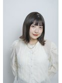 大人ショートボブ外ハネサラ艶前下がり/髪質改善ケア＃1