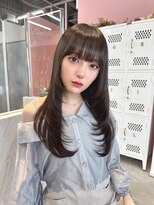 クム(kumu) 【kumu】ワンカールレイヤー/ダークグレージュ/栄/名古屋.