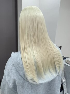 ユウル 横浜(juhl.) 抜きっぱなしブリーチ/ケアブリーチハイトーンカラー/ブリーチ