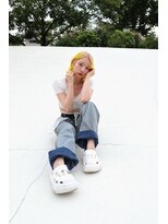 アレンヘアー 郡山開成店(ALLEN hair)&nbsp;ウルフレイヤー/ミディアムウルフ/ハイトーン