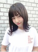 外ハネボブ×ビターチョコレート【可愛いヘア専門店Lilme】