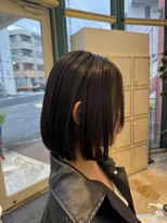 エイムコーゾー美容室(AiM KOZO) 切りっぱなしボブ/Ju