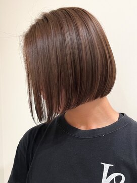 アミリー ひたち野うしく店(Amily) ハイライトバレイヤージュダブルカラーケアブリーチ30代40代