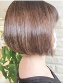 前下がりミニボブ/30代40代50代60代