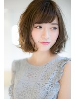 ユーフォリア 銀座本店(Euphoria) 山村/小顔ゆるふわパーマ/ふんわりボブパーマミディアムヘア銀座