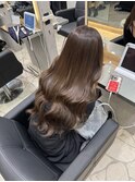 ミディアムから作るエクステロングヘア