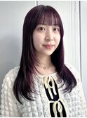 レイヤー チェリーレッド 春カラー