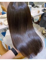 ロンド ルージュ 銀座店(Lond rouge)&nbsp;ミニウルフ髪質改善縮毛矯正酸性ストレートレイヤーカット/銀座