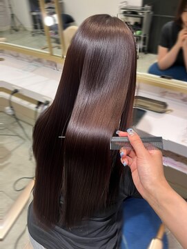 アマンドール(Aman D'or) チェリーブラウン×髪質改善シンデレラトリートメント