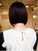 【田中春佳】前下がりボブ　ミニボブ