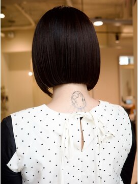 ネロ ヘアサロン ネイビー 渋谷(NERO HAIRSALON NAVY) 【田中春佳】前下がりボブ ミニボブ
