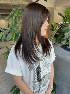 ネアー 新潟(NEER) 髪質改善/ヘアセット/ダブルカラー／レイヤーカット