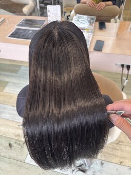 ヘアークラフト アニー 南郷18丁目店(HAIR CRAFT Annie) ストレート後のケア方法