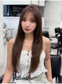 韓国ヘア/韓国スタイル/縮毛矯正/髪質改善/レイヤーカット