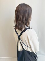 クイントネオリーブ 自由が丘正面口店(quint:neolive)&nbsp;自由が丘/ミニウルフ/チェリーブラウン/フェザーパーマ/ボブ