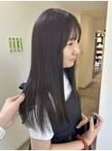 暗め透明感カラー