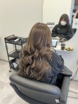 アイスプロドバイブルーム 木更津店(ice prod by bloom) 着物ヘア/ダークアッシュ/ミディアムレイヤーカット/木更津
