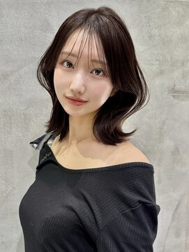 ロンドネートゥル 新潟(Lond naitre) ダークアッシュ/似合わせカット/レイヤーカット(新潟/万代）