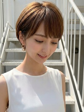 ローウェル(Rowel) ひし形ショート/ショートボブ/小顔ショート/前髪あり