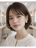 アーツ 町田(arts) ショートボブ 前髪あり ナチュラルの大人可愛いショート