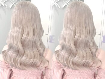 フウ(fuh)の写真/【new open】難しいハイトーンカラーだから髪質や履歴に応じて、親身に一人一人に寄り添います!