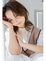 ヘアーズ ベリー 香椎店(hairs BERRY)&nbsp;★BERRYカールセミディシアーカラーナチュラルレイヤー美髪