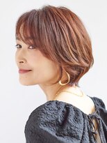 アッシュ 桜新町店(Ash)&nbsp;桜新町/レイヤーカット/ボブ/韓国ダブルカラー/白髪ぼかし