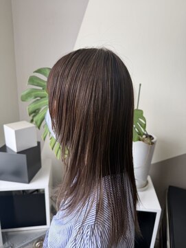 ルルクス ヘアーサロン(LuLux) 艶やかハイライトナチュラルストレート