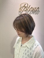 ブローノ(Blono)&nbsp;レイヤーボブ/髪質改善カラー/白髪ぼかし/似合わせ|Blono