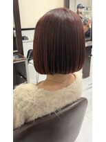 ルノア(Lunoa)&nbsp;切りっぱなしボブ×ピンクブラウン