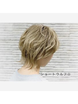 ビス ヘア アンド ビューティー 西新井店(Vis Hair＆Beauty) ショートウルフ/アッシュベージュ/ネオウルフ/マッシュウルフ