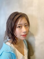 アナザーワールド(ANOTHER WORLD)&nbsp;ハイライト　グレージュ　ミディアム　《高橋一也》