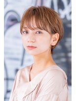 エース (ACE)&nbsp;ACE 横浜　くすみベージュ×色っぽショート