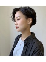 フィエル(fielu)&nbsp;ハンサムショート×パーマ×【ISAO】