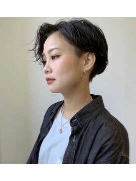 フィエル(fielu) ハンサムショート×パーマ×【ISAO】