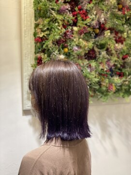 ラボ(LABO) グラデーションパープルグレージュ