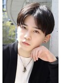 就活、ビジネスヘアにオススメ！マッシュにもなるセンターパート