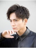 爽やか女子ウケアップバング ツーブロック ソフトツイスト