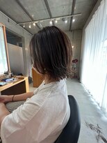 アルベリーヘアーアンドスパ 掛川中央店(ALBELY hair&spa)&nbsp;切りっぱなしボブ