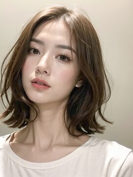 ラベスト キョウト(LOVEST) 肩上韓国ボブ×beige