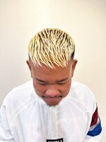 銀座マツナガ 神田店 スキンフェード刈り上げツーブロトリプルカラー20代30代